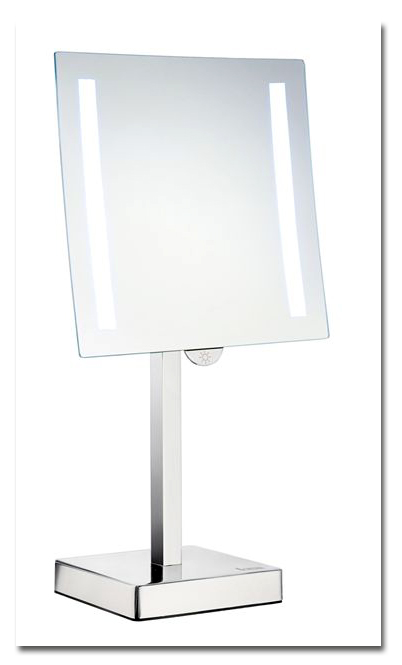 Schminkspiegel als Tischspiegel und beleuchtet mit LED by Bavaria Bäder-Technik GdbR