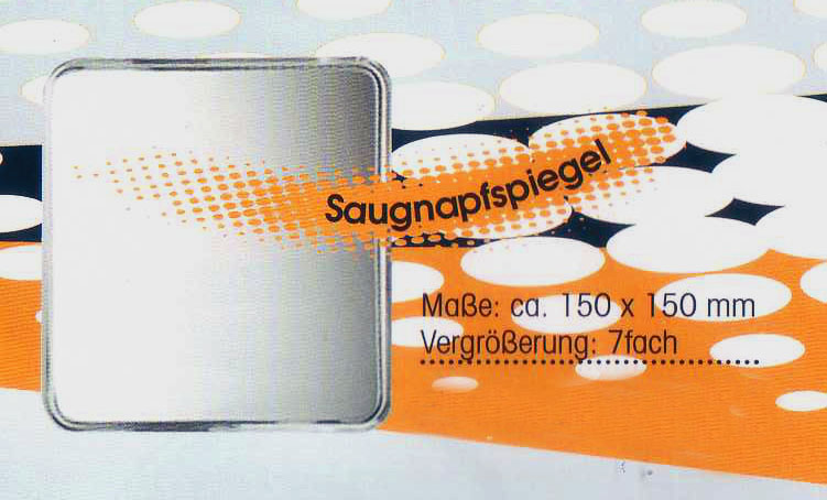 Kosmetikspiegel Saugnapfspiegel by Bavaria Bäder-Technik GdbR
